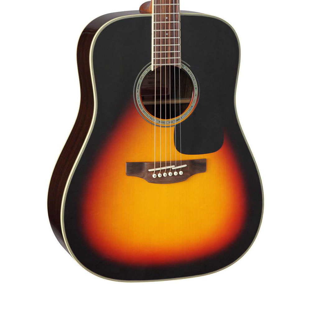 TAKAMINE GD51 BSB Dreadnought Kahverengi Sunburst Akustik Gitar - Görsel 4