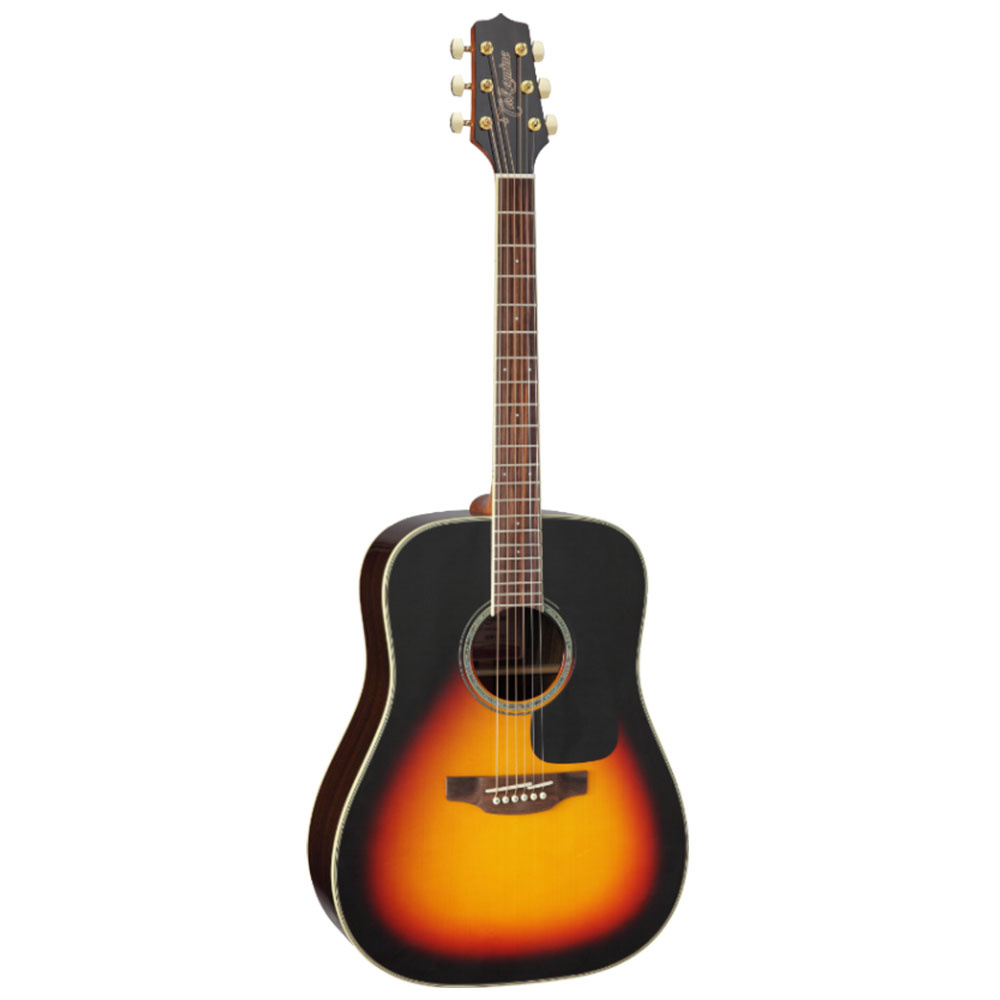 TAKAMINE GD51 BSB Dreadnought Kahverengi Sunburst Akustik Gitar - Görsel 5