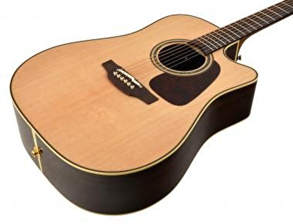 Takamine P5DC Dreadnought Elektro Akustik Gitar - Görsel 4